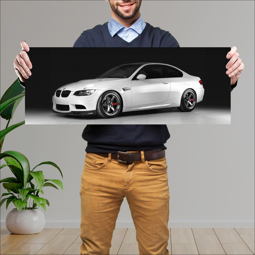 Cuadro 30x80cm Auto 2008 Bmw M3 Coupe By 3d Desi 617