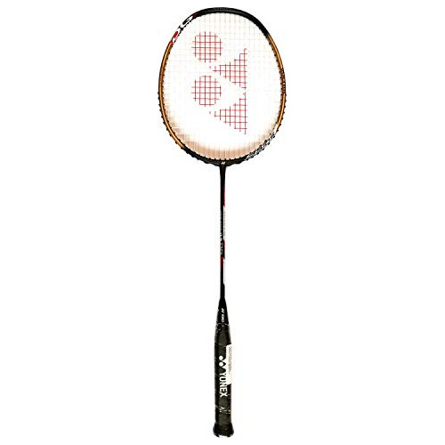 Voltriz De Yonex 0.9dg Raqueta Slim Badminton (negro, Oro)