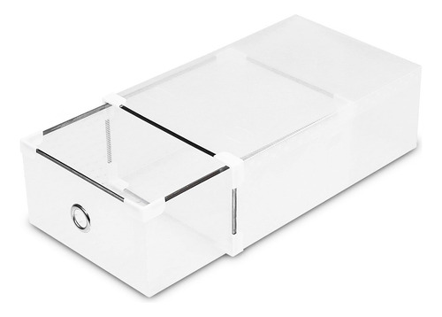 10 Cajas Organizadoras Blanco Para Zapatos Mueble / R2793