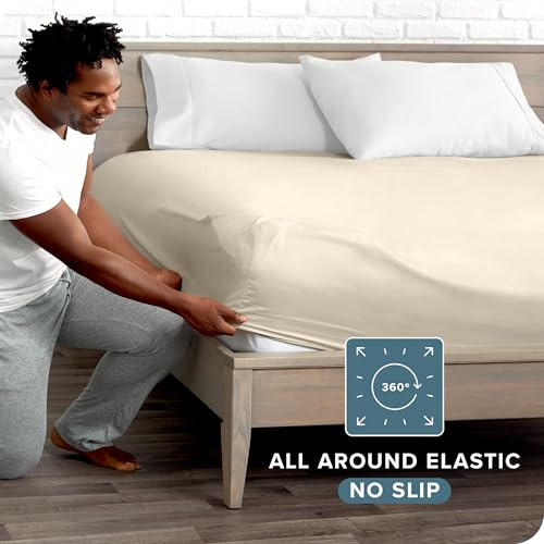 Sábana Bajera Ajustable Microfibra 1800 Ultra Suave, Complet