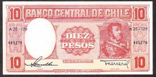 Diez Pesos Un Condor No Fechado  Convertible En Oro