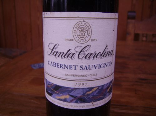 Santa Carolina Cabernet Sauvignon Cosecha 1997