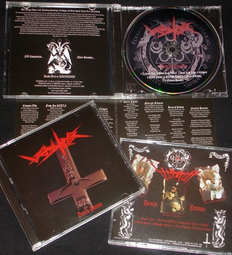 Vomitor -  Devils Poison  - Cd