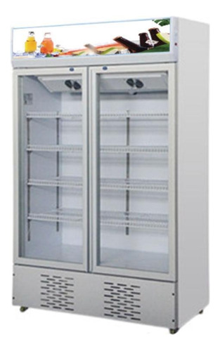 Heladera Vitrina Kalten 650l 1200x550x1930mm Frio Seco