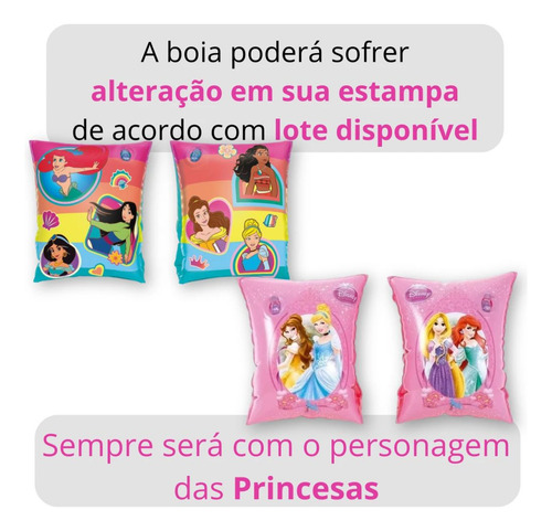 Piscina Quadrada 2000l + Capa, Forro + Bola E Boias Disney