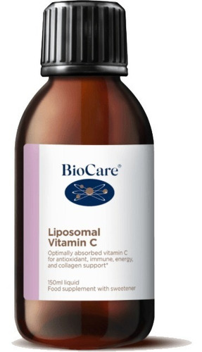 Imagen 1 de 7 de Biocare - Vitamina C Liposomal Líquido 150 Ml