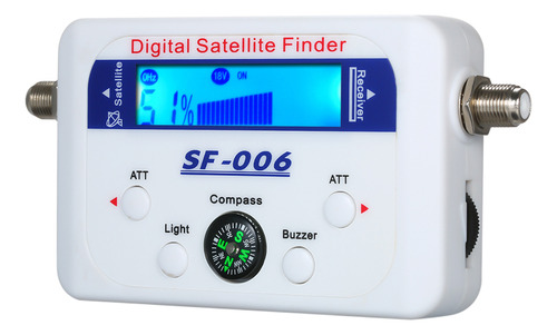 Medidor De Medición Lcd Con Buscador De Señales Satellite Fi