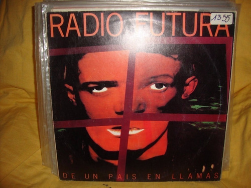 Vinilo Radio Futura De Un Pais En Llamas Ss Bi3