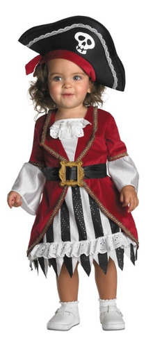 Disfraz De Pirata Para Niñas Bebes En Carnaval