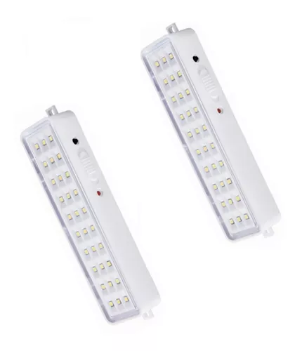 Lámpara Luz Emergencia Candela 30 Leds Autonomia 5 Hs Recarg