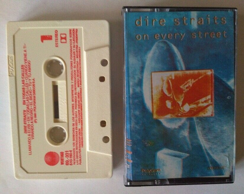 Dire Straits - On Every Street (cassette Argentina)
