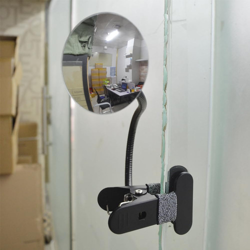 Ampper Espejo De Seguridad Con Clip, Espejo Convexo Para Cub