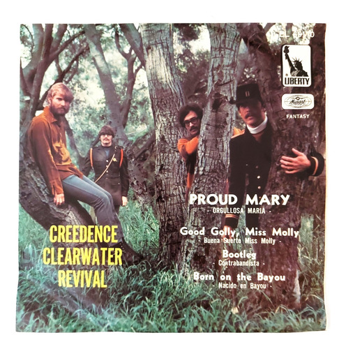 Creedence Clearwater Revival - Proud Mary    Single 7
