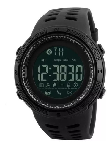 Smartwatch Reloj Inteligente Sumergible 50m Android Skmei Color del bisel Negro