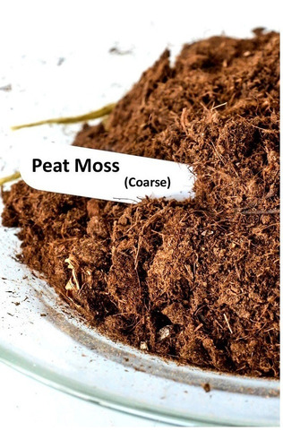 Peat Moss 1kg Sustrato Para Hidroponía Germinacion Y Maceta