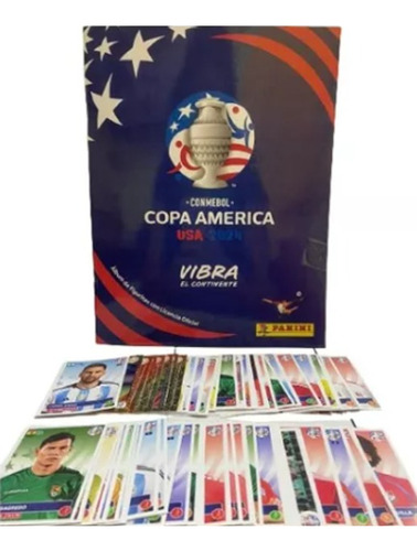 Album Panini Copa América 2024 Tapa Dura