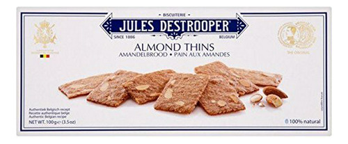 Galletas Jules Destrooper Almond Thins (100g)