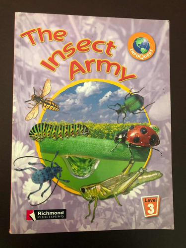 Libro The Insect Army - Level 3 - Richmond. Excelente Estado