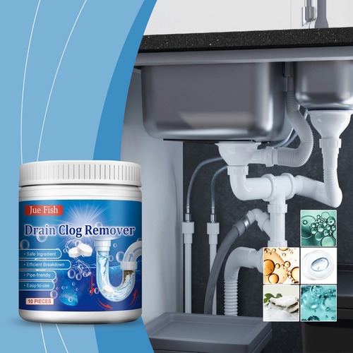 F Pipe Unclogging Foam Tablets Powerful Dissolving Toil 7004