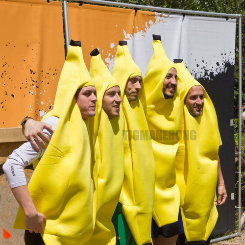 . Fantasia De Banana Para Adultos Cosplay Decoração De