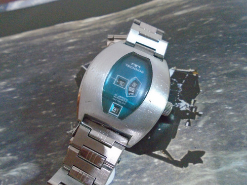 Technos Jump Hour Antigo S'70 Futurist Tenor Dorly Cal 1393