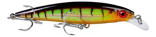 2 Swimbait Con Ganchos, Ojos 3d, Señuelo Flotante De