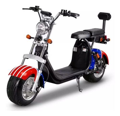Imagen 15 de 15 de Moto Scooter Eléctrico Citycoco 2000w 20ah Autonomía 50km