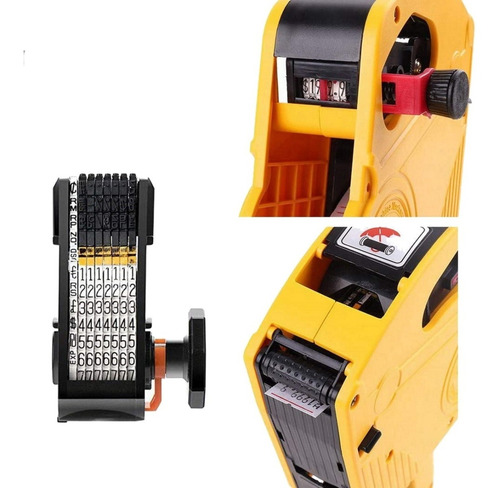 Etiquetadora Rotuladora Mx 5500 Eo S 8 Dígitos 5500 Pistola