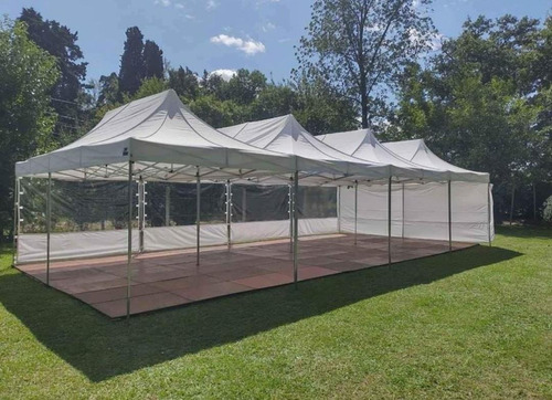 Imagen 2 de 10 de Carpas Sillas Gazebo Mesas Altar Vajilla Living Pisos Madera