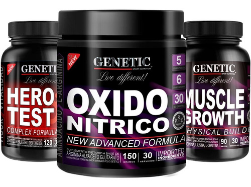 N1 Prohormonal Oxido Nítrico Hero Test Muscle Growth Genetic