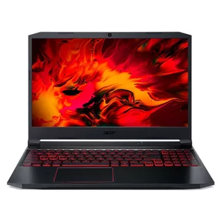 Notebook gamer Acer Aspire Nitro 5 AN515-55 preta 15.6", Intel Core i5 10300H 8GB de RAM 512GB SSD, NVIDIA GeForce GTX 1650 1920x1080px Windows 11 Home