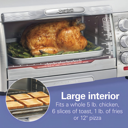 Horno Y Freidora De Aire Hamilton Beach Quantum 31350