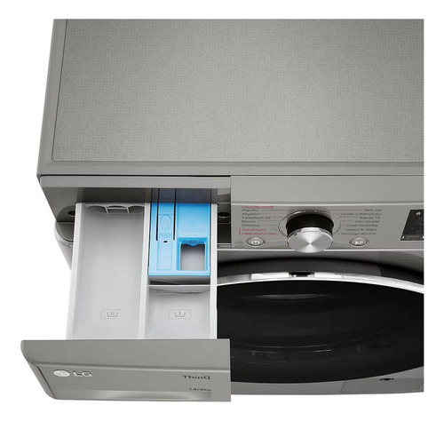 Lavaseca LG 14/8 Kg Carga Frontal Con Ai Dd Wifi Wd14pvc4s6c