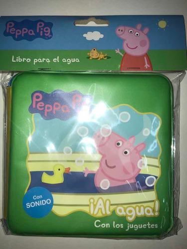 Peppa Pig Al Agua Con Los Juguetes Libro Para El Agua