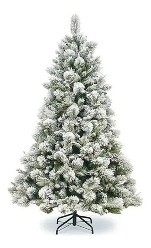 Arvore De Natal Com Neve Top Luxo Altura 1,20m C/ 214 Galhos