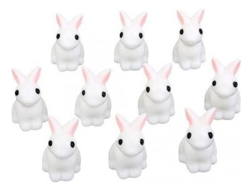50 Minifiguras En Miniatura De Conejo Doméstico S