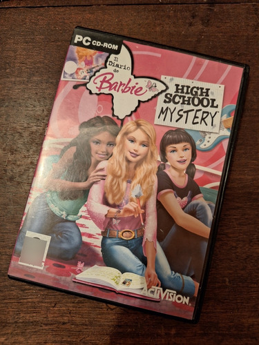 El Diario De Barbie High School Mystery Pc De Colección 