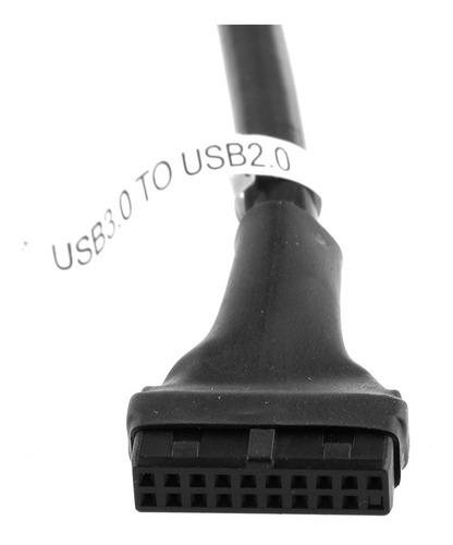 Cable Adaptador Usb 3.0 Hembra 20 Pines A Usb 2.0 Macho 9 Pi