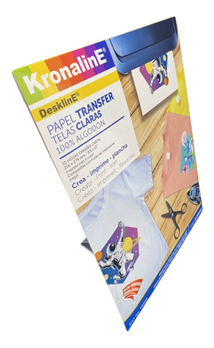 Transfer Kronaline Tr300 10h Carta Tela Claras Inkjet 