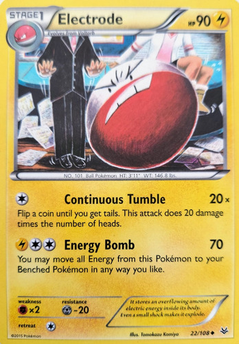 Pokémon Tcg Electrode 22/108