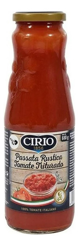 5 Pzas Tomate Cirio Passata Rústica Triturado 680 G