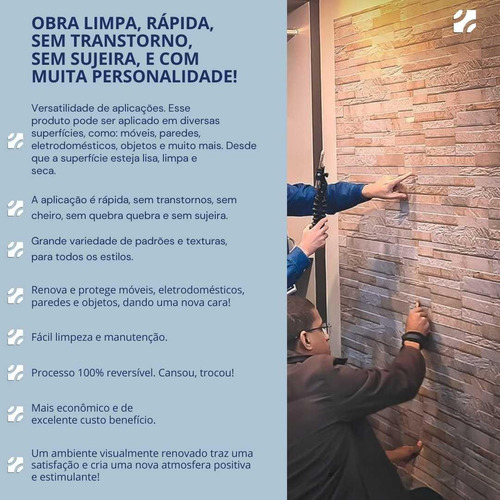 Rolo Adesivo Sh Decor Madeira - Carvalho 1,23x 1,00m