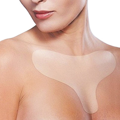 2pcs Parche De Silicona En El Pecho En Forma De T