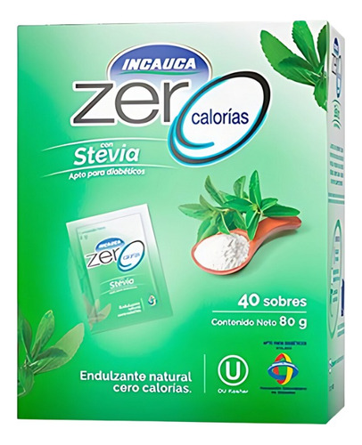 Endulzante Incauca Zero 80gr - Unidad a $264