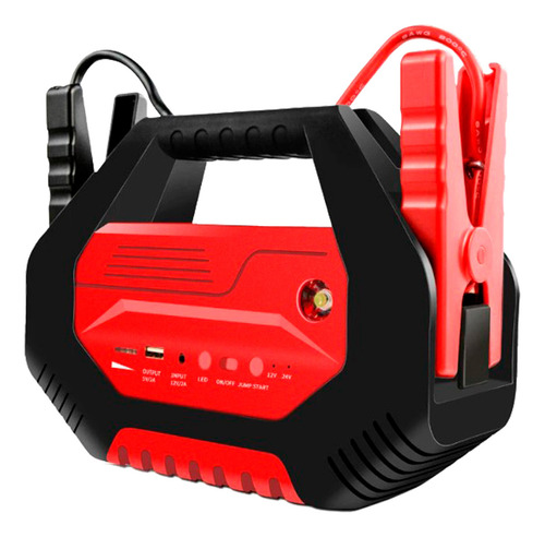 Arrancador De Bateria Multifuncional Auto Moto Power Bank
