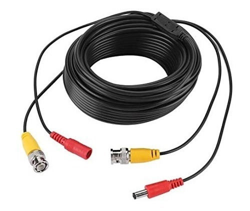Cable Para Camara De Seguridad Cctv Video Bnc Y Poder 30 Mts