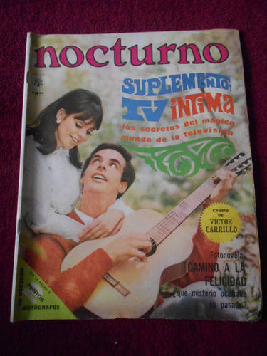 Revista Nocturno Especial Television Emilio Azcarraga 60s