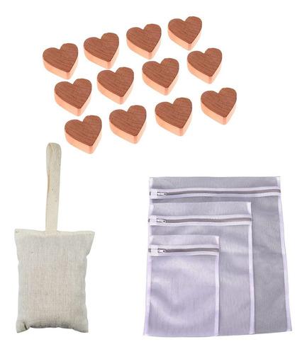 Kit de 3 bolsas de lavado P M G Kit antimoho y ambientador