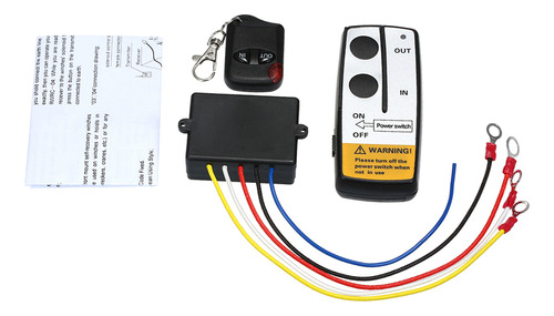 Control Remoto Inalámbrico Para Winch 12v/15a Jeep Atv Truck