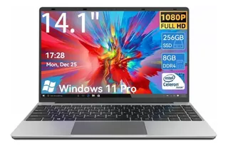 Laptop 14.1'' Notebook 8gb+256gb Win11 Pro Fhd 1920 X 1080